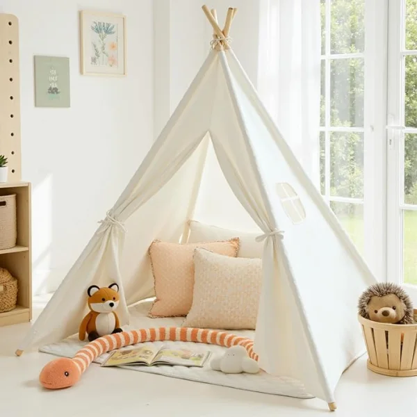 Tipi de lona para interiores - Cucurumi